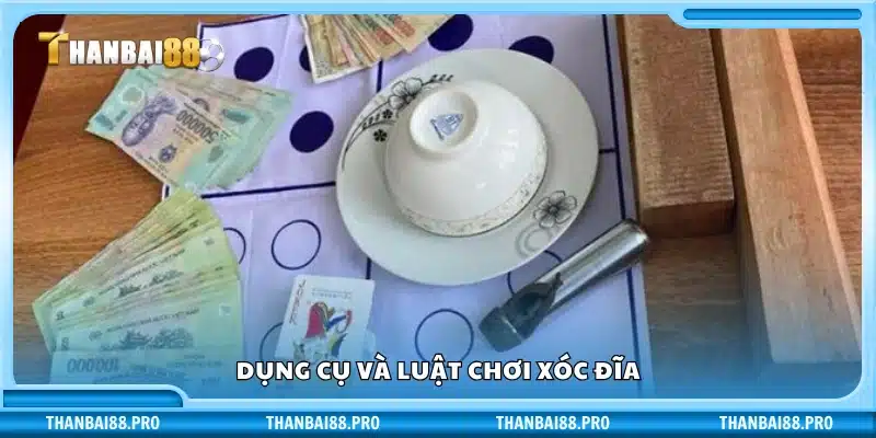 Những dụng cụ cần thiết để chơi xóc đĩa đúng chuẩn